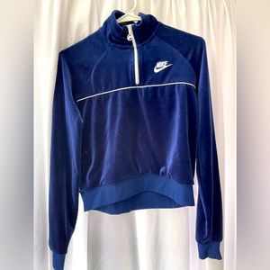 Nike - Cropped Quarter Zip
